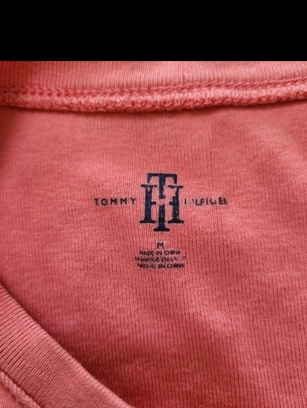 4h agoTommy Hilfiger Coral Pink Short Sleeve T-Shirt - Picture 3 of 8